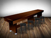 Image of HUDSON TAVERN SHUFFLEBOARD TABLE 9'-22' REMOVABLE HARD TOP AND CUSTOM STAIN OPTIONS TAVERN-HUD