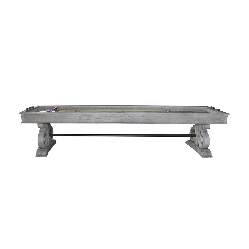 IMPERIAL BARNSTABLE 12FT SHUFFLEBOARD TABLE IN SILVER MIST 0026-029